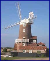 Cley village in Norfolk, England, UK.