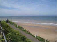 Overstrand village in Norfolk, England, UK.