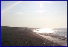 Weybourne village in Norfolk, England, UK.